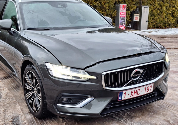 Volvo V60 cena 85000 przebieg: 93000, rok produkcji 2020 z Poznań małe 121